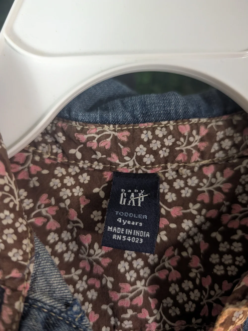 GAP toddler shirt